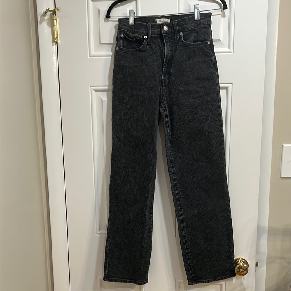 Madewell Black Denim Jeans